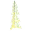 vidaXL &Aacute;rbol de Navidad 160 LED Blanco C&aacute;lido 150 cm PET