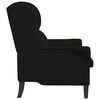 vidaXL sill&oacute;n Negro 76 x 94 x 102 cm Microfibra