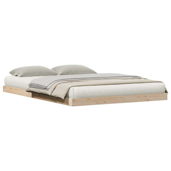 vidaXL Estructura de cama Natural 213.5 x 104 x 9 cm