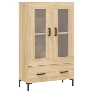 vidaXL Aparador alto madera de ingenier&iacute;a roble Sonoma 69,5x31x115 cm
