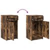 vidaXL Mesa de tocador con caj&oacute;n 2 pcs Marr&oacute;n 40 x 41 x 75 cm