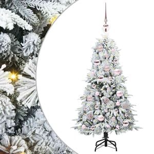 vidaXL &Aacute;rbol de Navidad artificial con ramas articuladas 120 cm