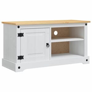 vidaXL Mueble de TV CORONA 100 x 40 x 52 cm Madera de pino macizo