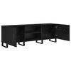 vidaXL Gabinete de TV Roble Negro 150 x 30 x 50 cm