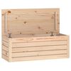 vidaXL Caja de almacenaje madera maciza de pino 89x36,5x33 cm