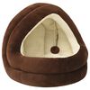 vidaXL Cama para gatos color marr&oacute;n y crema 40x40x35 cm