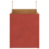 vidaXL Bolsas de papel con asas 50 uds rojo 32x22x24 cm