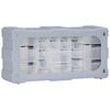 vidaXL Organizador multicajones con 22 cajones 49x16x25,5 cm