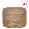 vidaXL Cuerda de yute 50 m de longitud y 8 mm de grosor