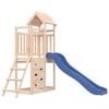 vidaXL Parque infantil de exterior madera maciza de pino