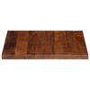vidaXL Tablero de mesa cuadrado madera maciza reciclada 70x70x3,8 cm
