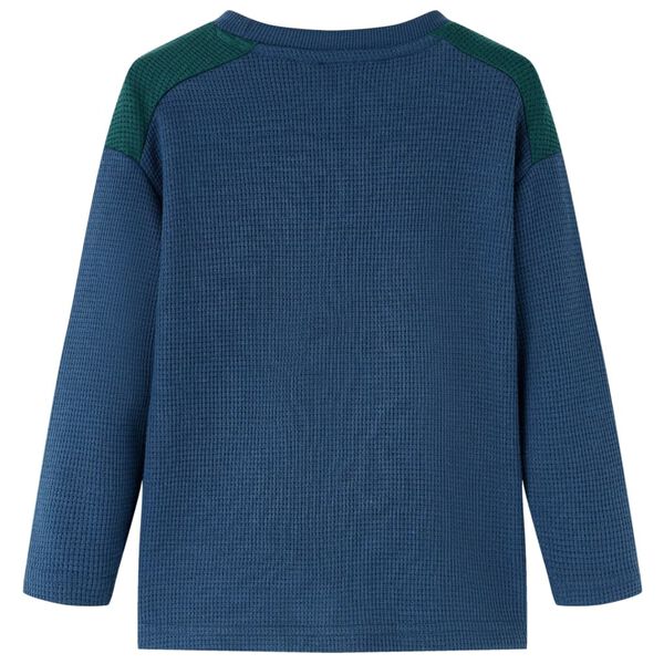 Sudadera infantil azul marino 128