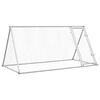 vidaXL Jaula para gallinas acero galvanizado plateado 200x105x91 cm