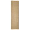 vidaXL Alfombra de sisal para rascador 66x250 cm