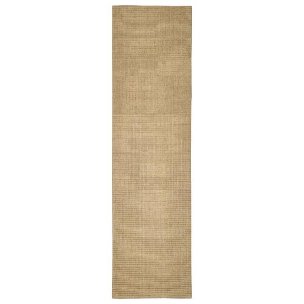 vidaXL Alfombra de sisal para rascador 66x250 cm
