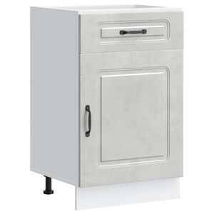 vidaXL Mueble bajo de cocina Kalmar madera de ingenier&iacute;a gris hormig&oacute;n