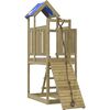 vidaXL Parque infantil de exterior madera de pino impregnada