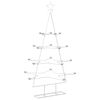 vidaXL &Aacute;rbol de Navidad de metal con soporte KUOPIO 140 cm Acero