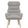 vidaXL sill&oacute;n Gris Claro 69 x 74 x 93 cm Tela Sherpa
