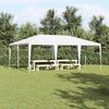 vidaXL Carpa de Fiesta 600 x 400 x 266 cm Polietileno y Acero