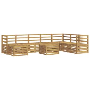vidaXL Juegos de sof&aacute;s Madera de Acacia S&oacute;lida
