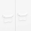 vidaXL Armario industrial de metal blanco 90x50x180 cm