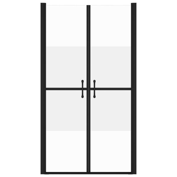 vidaXL Puerta de ducha ESG medio esmerilado (68-71)x190 cm