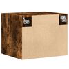 vidaXL Armario de pared madera ingenier&iacute;a roble ahumado 50x42,5x40 cm