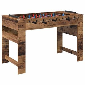 vidaXL Mesa de Futbol&iacute;n Madera vieja 125 x 60,5 x 80 cm