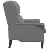 vidaXL sill&oacute;n Gris oscuro 76 x 94 x 102 cm Microfibra