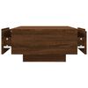 vidaXL Mesa de centro madera contrachapada roble marr&oacute;n 90x60x31 cm
