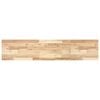 vidaXL Tablero de mesa rectangular madera maciza acacia 120x30x2 cm