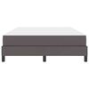 vidaXL Estructura de cama con colch&oacute;n Gris 160 x 200 cm tela