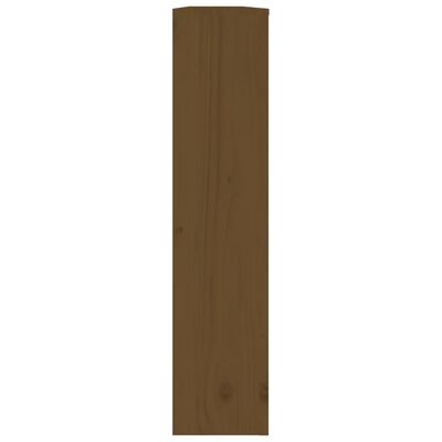 vidaXL Cubierta radiador madera maciza pino marrón miel 169x19x84 cm