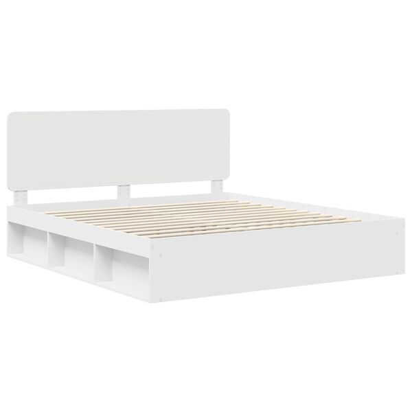 vidaXL Estructura de cama 200 x 200 cm Madera de pino macizo