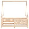 vidaXL Estructura de cama para ni&ntilde;os madera maciza de pino 70x140 cm