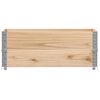 vidaXL Jardinera de madera maciza de pino 100x50 cm