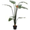 vidaXL Planta artificial de Strelitzia Verde 70 x 18 x 155 cm