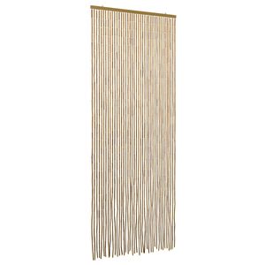 vidaXL Cortina de Puerta Insectos Multicolor 90 x 200 cm Bamb&uacute;