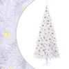 vidaXL &Aacute;rbol de Navidad artificial con 300 LED 210 cm PVC y Acero