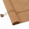 vidaXL Estor enrollable Marr&oacute;n 70 x 220 cm Bamb&uacute;