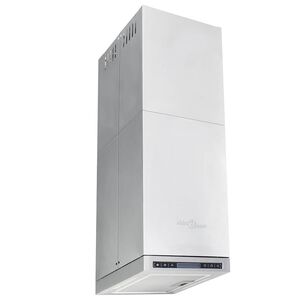 vidaXL Campana extractora isla pantalla LCD sensor t&aacute;ctil 756 m&sup3;/h LED