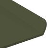 vidaXL Estante flotante 2 pcs Verde Oliva 100 x 18 x 2,5 cm Acero