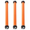 vidaXL Motores tubulares 3 unidades 50 Nm