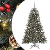 vidaXL &Aacute;rbol de Navidad artificial Verde 180 cm PVC, Pl&aacute;stico y Acero