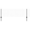 vidaXL Valla con Poste Gris 0,6 x 50 m Acero y PVC