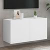 vidaXL Mueble para TV de pared blanco 80x30x41 cm