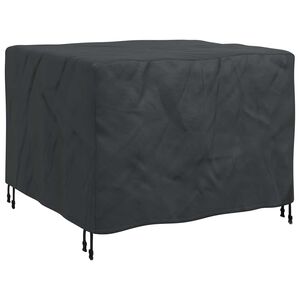 vidaXL Funda para muebles Liso Negro 113 x 113 x 73 cm 210D