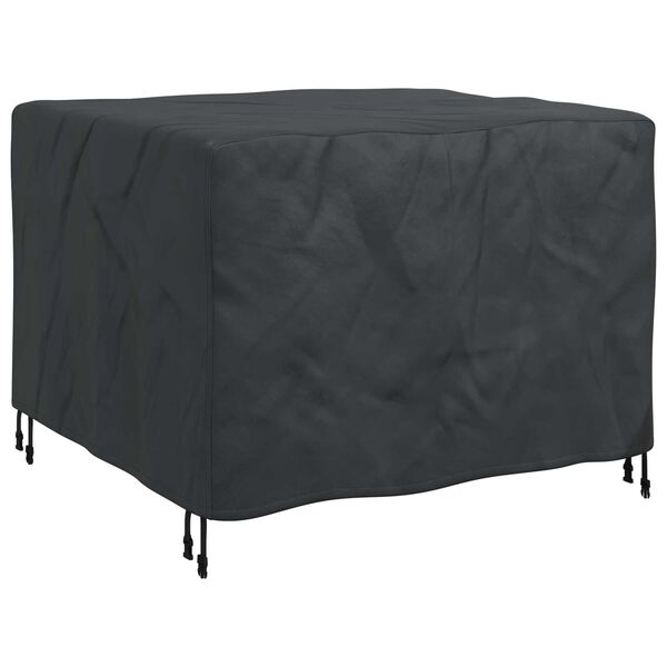 vidaXL Funda para muebles Liso Negro 113 x 113 x 73 cm 210D