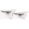 vidaXL Mesa de Caf&eacute; 2 uds. 79 x 39,5 x 40 cm Madera maciza de pino